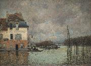 unknow artist Painting of Sisley in the Orsay Museum, Paris